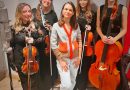 La Castrovillarese Beatrice Limonti, primo violino “Ryta Ray”, la cantautrice Estone, con 2 milioni di stream su Spotify.
