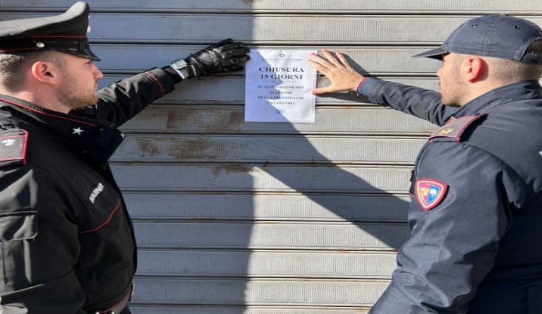 Sospensione della Licenza per un Bar a Pentone: Intervento del Questore di Catanzaro