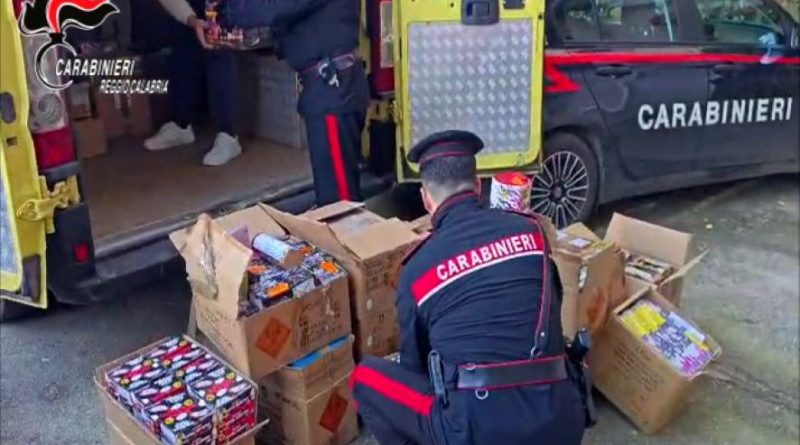 Una tonnellata di botti illegali sequestrata: maxi operazione dei Carabinieri nel reggino