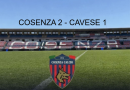 Il Cosenza chiude il 2025 con una vittoria preziosa: 2-1 alla Cavese allo stadio San Vito‑Gigi Marulla