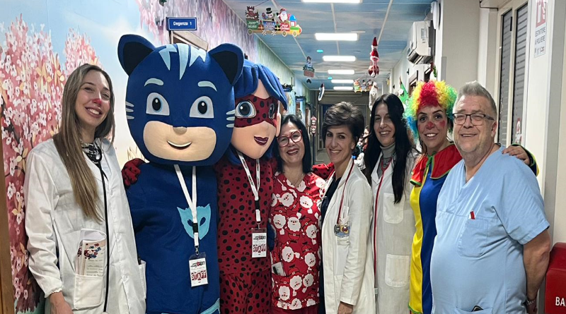 Natale di sorrisi nel reparto di Pediatria di Polistena