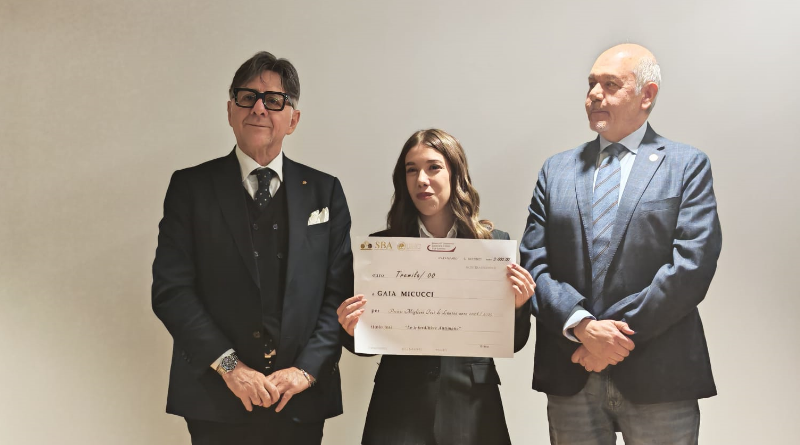 Gaia Micucci vince la prima edizione del Premio Miglior Tesi UMG dedicata alla prevenzione delle infiltrazioni mafiose nel tessuto economico e imprenditoriale