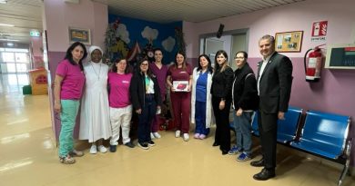 Kairos Nuoto Lamezia e Techfem S.p.A. insieme per donare un sorriso ai piccoli pazienti del reparto di Pediatria dell’ospedale “Giovanni Paolo II”