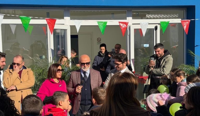 Educazione, svolta a Isola Capo Rizzuto: inaugurato nel quartiere Sant’Anna il primo Polo d’Infanzia 0-6