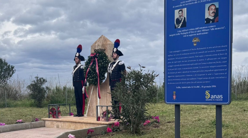 Palmi (Rc). l’Arma dei Carabinieri ricorda Fava e Garofalo