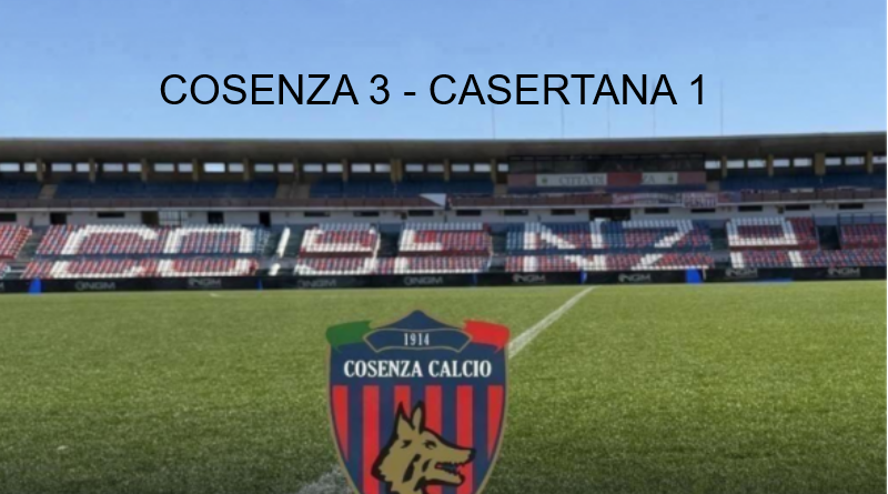 Cosenza Travolgente, la Casertana Crolla in Rimonta: 3-1 e Sorpasso in Classifica