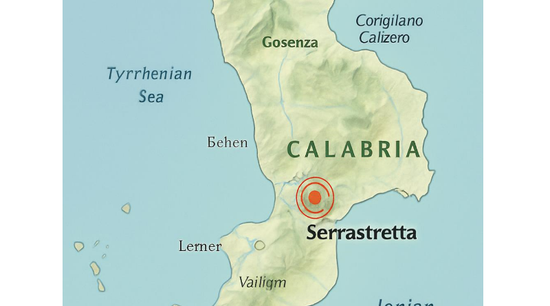 Scossa di terremoto nel Catanzarese a Serrastretta