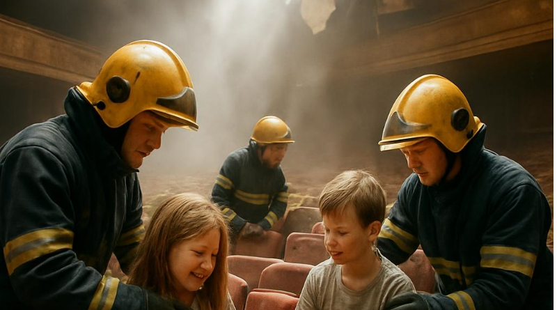 Crollo al Teatro Manfroce di Palmi, panico durante lo spettacolo per bambini: tre feriti