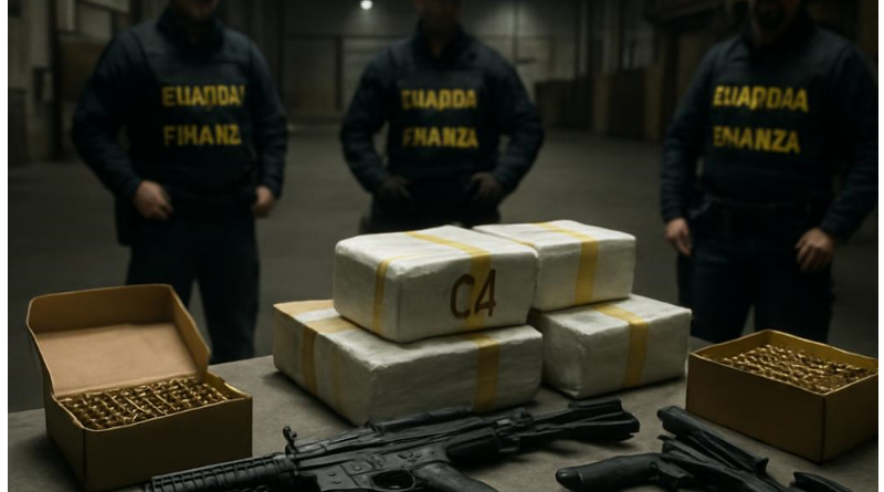 Smantellato un arsenale della ‘ndrangheta: maxi-sequestro di armi ed esplosivi a Gioia Tauro