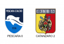 Catanzaro sbanca Pescara: 0-2 e quinto posto consolidato