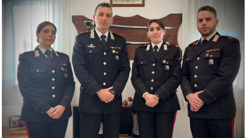 Promozioni al Comando Provinciale dei Carabinieri di Vibo Valentia: diversi marescialli elevati di grado