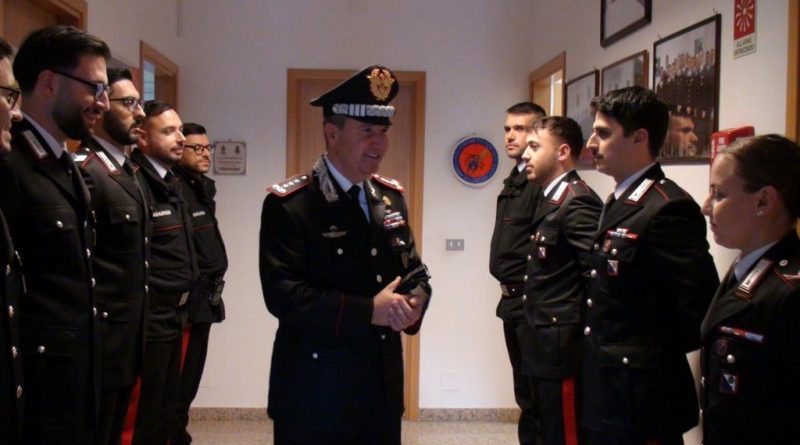 Il Generale di Corpo d’Armata Claudio DOMIZI torna nella Locride per un saluto al personale dell’Arma