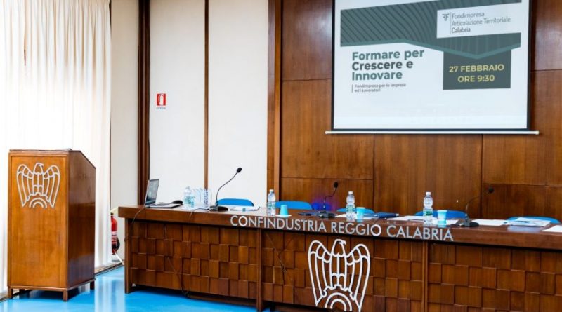 Fondimpresa Calabria in tour con ‘Formare per crescere e innovare’: a Reggio il primo incontro in Confindustria Fondimpresa Calabria in tour con ‘Formare per crescere e innovare’: a Reggio il primo incontro in Confindustria