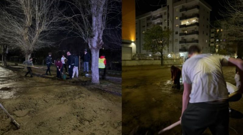 Maltempo a Cosenza, i volontari di Social Builders in campo per ripulire Via Montana