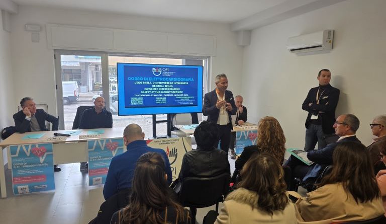 Corso di Elettrocardiografia OPI Cosenza: formazione avanzata al Centro di Simulazione