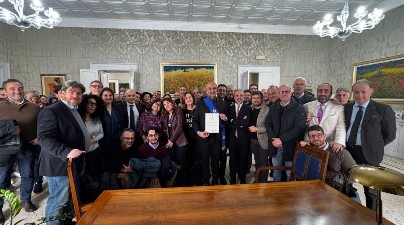 Proclamato il nuovo Presidente della Provincia di Cosenza: eletto il Sindaco di Montalto U. Biagio Faragalli