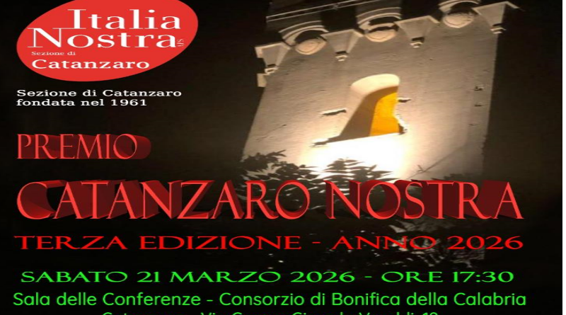 Premio “Catanzaro Nostra”, un riconoscimento per i “custodi” della bellezza e dell’identità cittadina