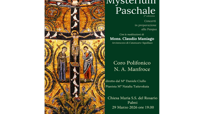 Palmi, note di passione e speranza: “Mysterium Paschale” inaugura la Settimana Santa