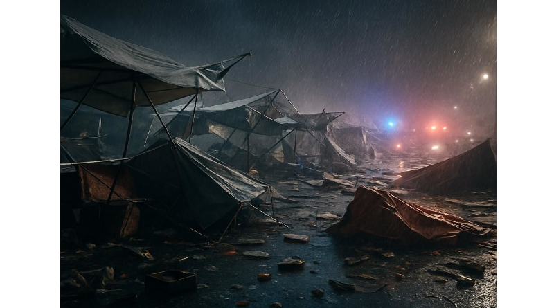 Calabria Sferzata dal Ciclone Jolina: Fiera Devastata a Cosenza, è Allerta Arancione