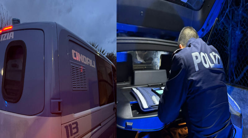 Crotone, Raffica di Controlli della Polizia di Stato: Denunciata una Persona e Sequestrata Droga