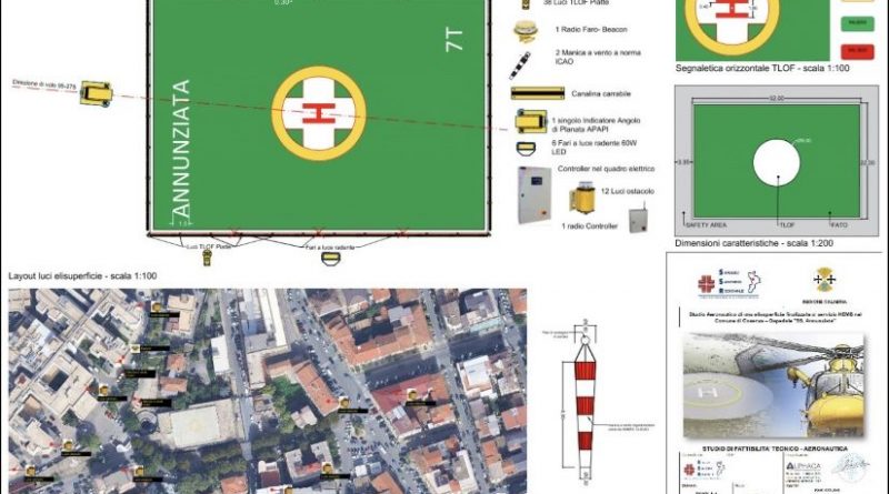 Elisoccorso all’Annunziata, dopo 30 anni partiti i lavori: Cosenza entra nella nuova era dell’emergenza sanitaria