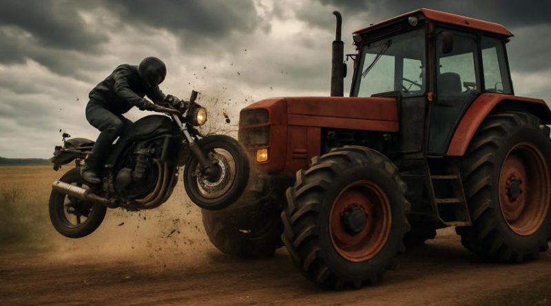 Tragedia a Polia: Motociclista di 28 Anni Perde la Vita in un Frontale con un Trattore