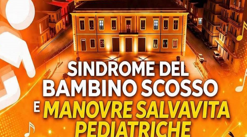 Crotone in prima linea per la vita: successo per l’evento su manovre pediatriche e sindrome del bambino scosso