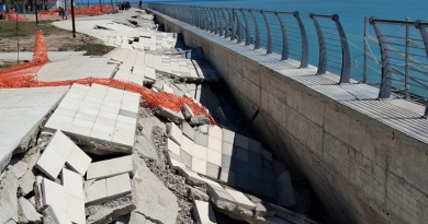 Lungomare di Caulonia, fondi PNRR a rischio dopo il ciclone. Il Comune accusa: “Tre mesi di silenzio inaccettabile”