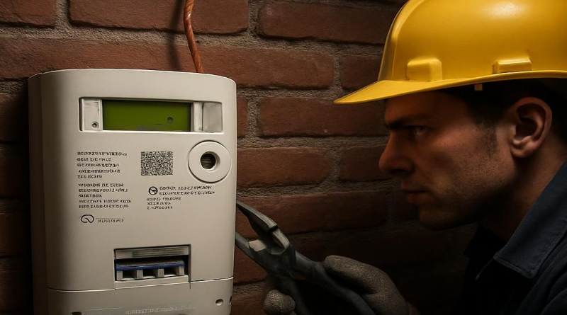 Crotone: La Polizia di Stato denuncia un imprenditore per furto di energia elettrica