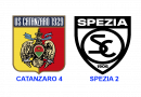 Serie B: doppietta di Pittarello, il Catanzaro vola ai playoff. Per lo Spezia è un incubo retrocessione