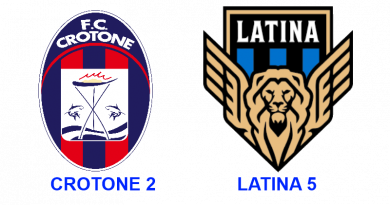 Crotone beffato al 90′: sconfitta 2-5 contro la Latina complica la rincorsa play-off