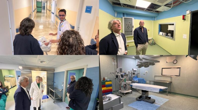 Blitz del Commissario Asp De Salazar all’Ospedale di Cetraro