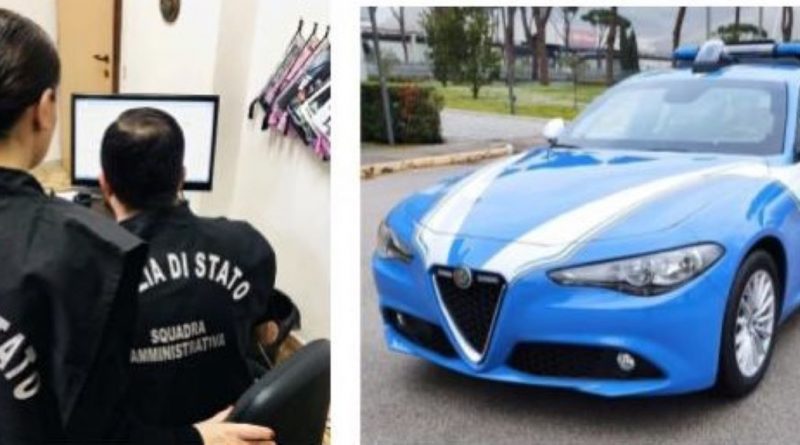 Crotone, Blitz della Polizia: Cibo Servito nei Bagni di un Circolo, Raffica di Sanzioni e Sequestri di Droga