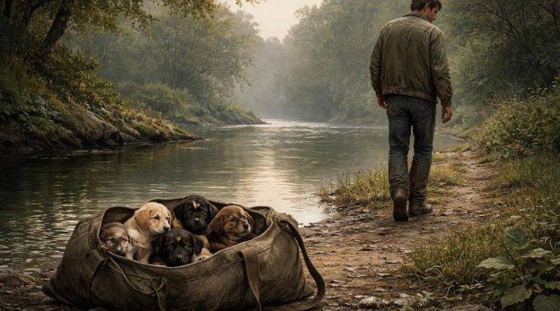 Orrore a Caulonia, cuccioli torturati e abbandonati in un sacco lungo il fiume
