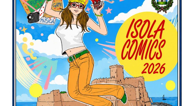 Isola Comics 2026 torna l’8, 9 e 10 maggio: tre giorni di fumetti, cosplay, arte e musica tra Isola Capo Rizzuto e Le Castella