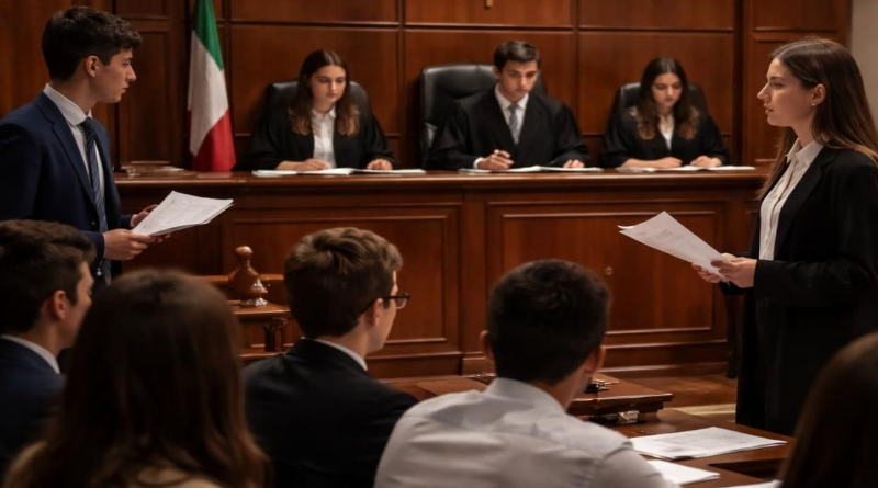 Studenti in toga al Tribunale di Crotone: simulato un processo su revenge porn e cyberbullismo