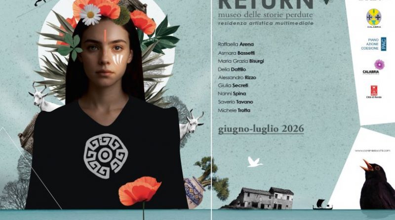 Return, il progetto che trasforma il centro storico di Rende in una residenza artistica a cielo aperto Return, il progetto che trasforma il centro storico di Rende in una residenza artistica a cielo aperto