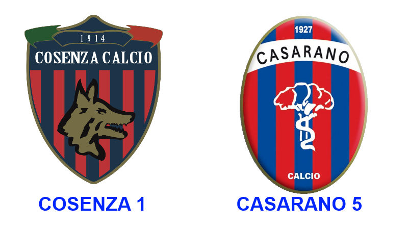 Il Casarano Estromette il Cosenza dai Playoff di Serie C con un Netto 5-1