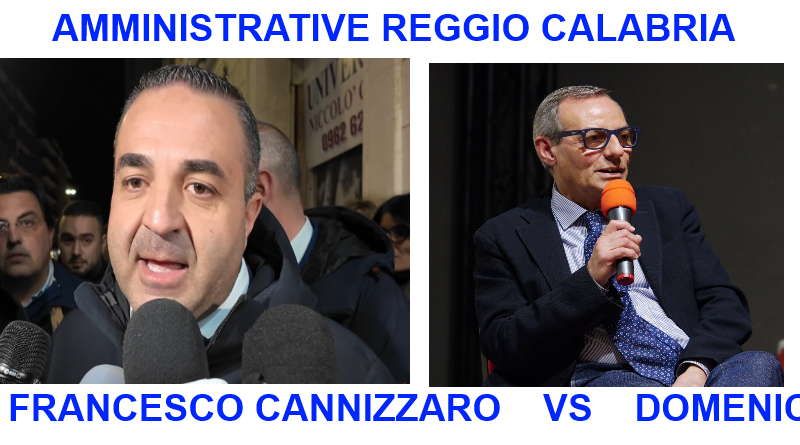 Comunali 2026 a Reggio Calabria: è sfida tra Cannizzaro e Battaglia per la “riconquista della normalità”