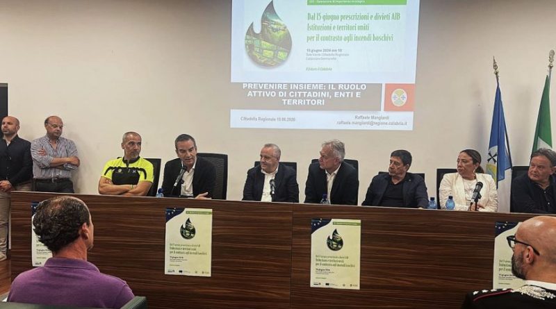Guerra al fuoco in Calabria: un piano da 5 milioni di euro per 50 hub di droni a decollo automatico
