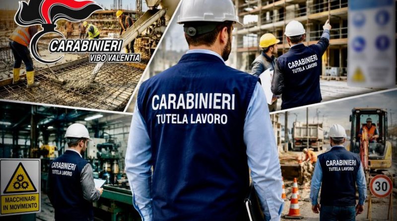 Blitz nel Vibonese: pugno duro contro il lavoro nero, sospese quattro aziende e pioggia di sanzioni