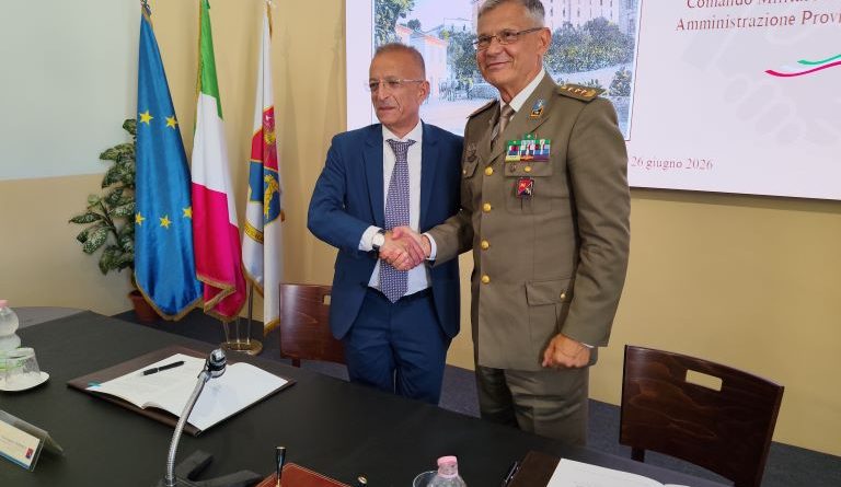 Patto Esercito-Provincia: i cimeli delle due guerre trovano casa alla Caserma “Pepe-Bettoja”