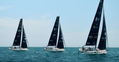 Marina Militare Nastro Rosa Tour: la flotta del Giro d’Italia a Vela conquista Tropea