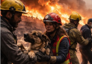 Inferno di fuoco nella zona industriale di Vibo Valentia: scatta la catena umana per salvare i cani del rifugio Argo
