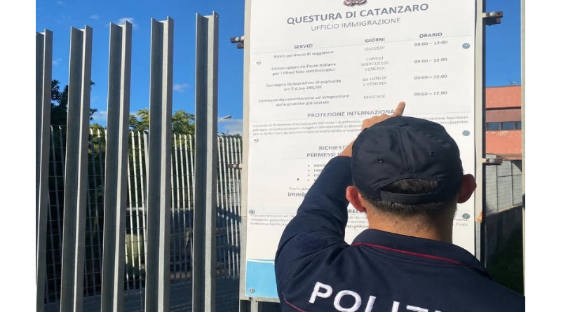 Panico in un condominio a Catanzaro: straniero irregolare semina il caos e finisce al CPR di Bari
