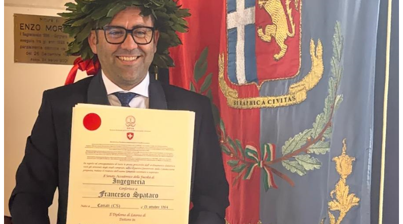 Il fondatore del Gruppo Spataro, Francesco Spataro, consegue la Laurea in Ingegneria e un Encomio per l’ impegno sociale. Le più vive congratulazioni della nostra redazione.