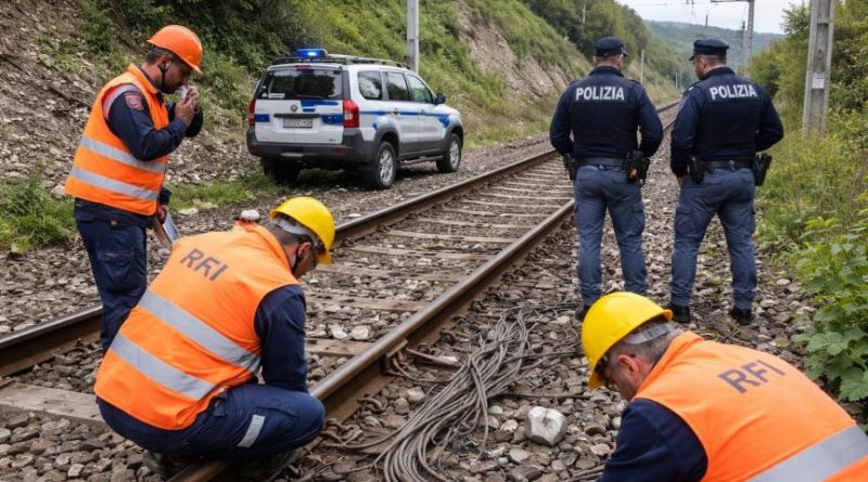 Sabotaggio o furto di rame? La Calabria ferroviaria si risveglia spezzata in due