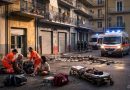 Inferno all’alba nel Cosentino: palazzina sventrata da una fuga di gas, tre feriti e famiglie evacuate