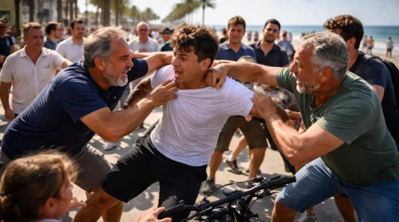 Tensione sul lungomare di Crotone: travolge una bimba in bici, scoppia la rissa. Tre arresti