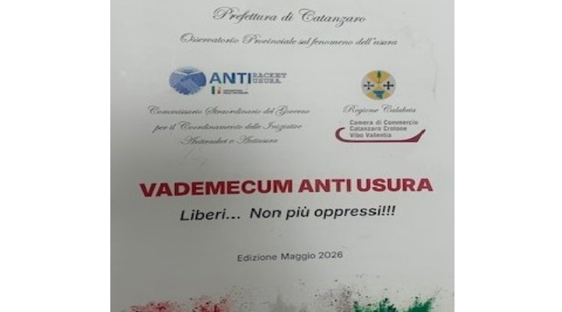 La rete che salva: a Catanzaro un vademecum per spezzare le catene dell’usura